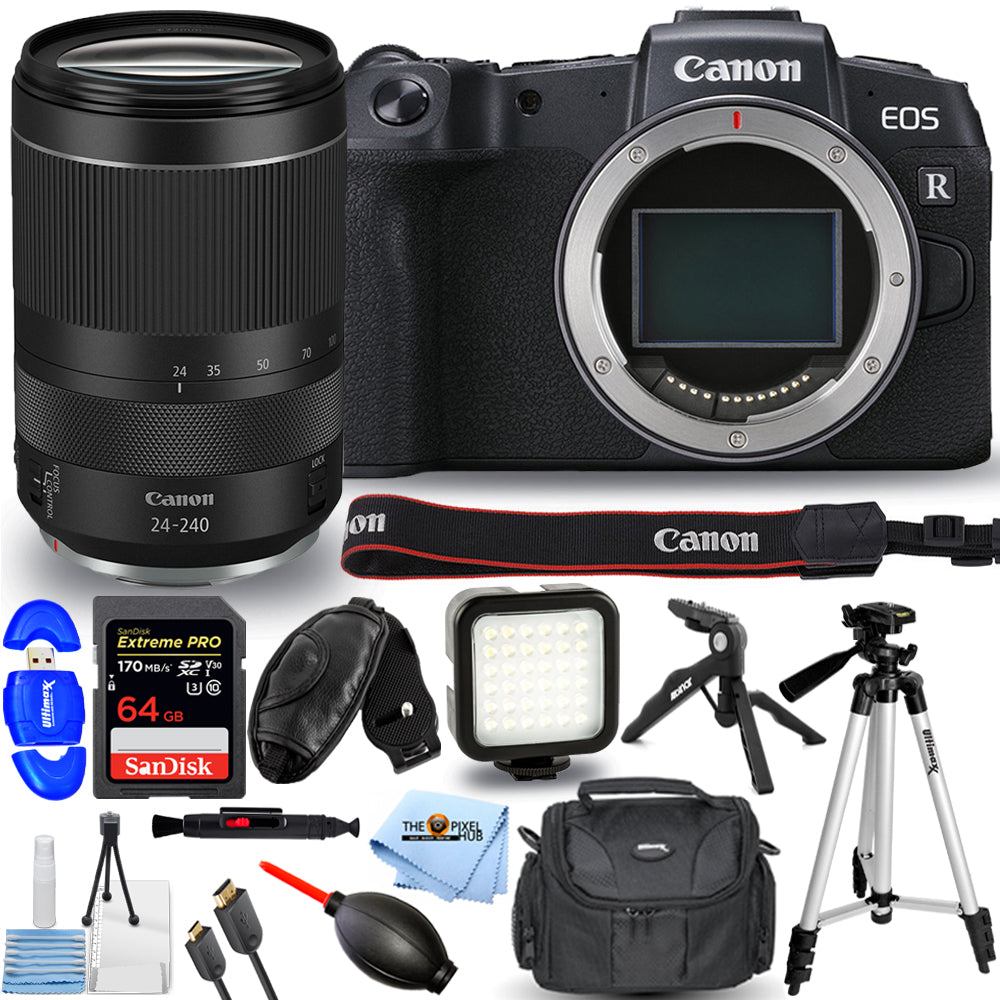 Appareil photo numérique sans miroir Canon EOS RP (boîtier uniquement) Bundle 5