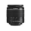 Objectif Canon EOS Rebel T7 18-55 mm III + BATTERIE EXT + 64 Go + Flash