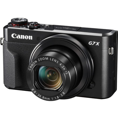 Canon PowerShot G7 X Mark II (Black) Starter Bundle