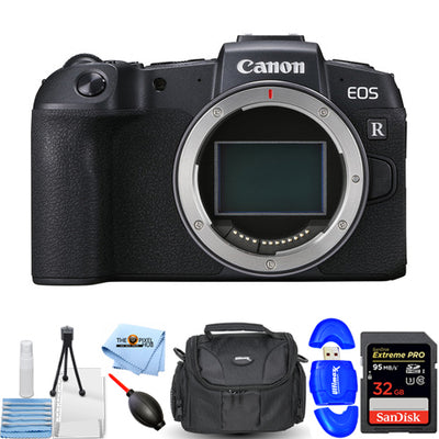 Appareil photo numérique sans miroir Canon EOS RP (boîtier) 3380C002 - Ensemble essentiel de 32 Go