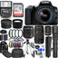 Canon EOS 250D/Rebel SL3 with 18-55mm + 75-300mm + 500mm 30 Piece Accessory Kit