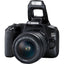 Canon EOS 250D / Rebel SL3 DSLR Camera with 18-55mm (Black) 64GB + Flash Bundle