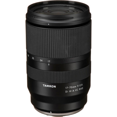 Objectif Tamron 17-70mm f/2.8 Di III-A VC RXD pour FUJIFILM X - Ensemble d'accessoires 7PC