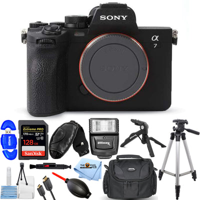 Appareil photo sans miroir Sony a7 IV ILCE-7M4/B - Ensemble d'accessoires 12 pièces