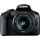 Canon EOS 2000D / Rebel T7 24.1MP with EF-S 18-55mm III Lens Canon