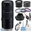 Objectif Tamron 70-210 mm f/4 Di VC USD pour Canon EF + kit de filtres + lot de capot tulipe