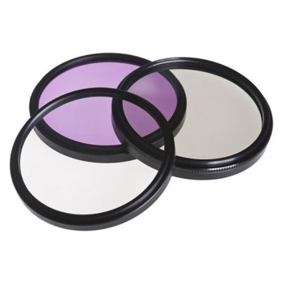 77mm 3 Piece Kit Digital UV FLD CPL Filter for Canon Nikon Pentax Sony DSLR