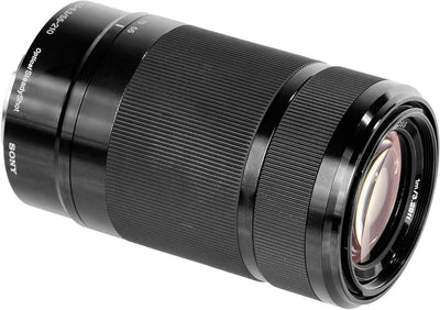 Objectif Sony E 55-210 mm f/4.5-6.3 OSS E-Mount (noir) – Ensemble de filtres UV essentiels