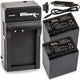 ULTIMAXX Rapid Charger with 2x NP-FV100 Batteries for Sony DCR-SR15 and SR2 Ultimaxx