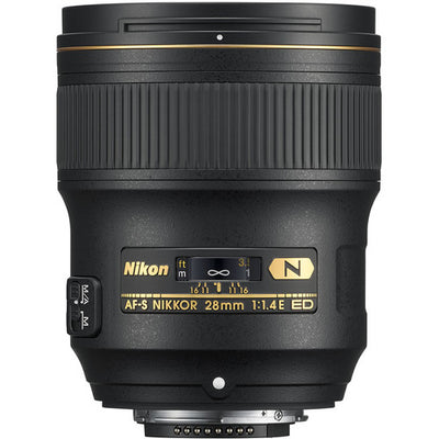 Objectif Nikon AF-S NIKKOR 28 mm f/1.4E ED 20069 – Ensemble UV essentiel