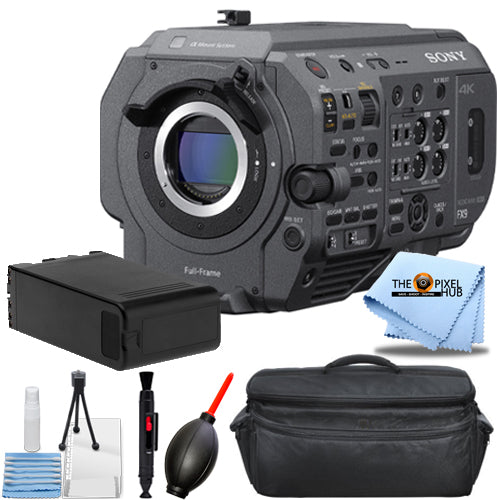 Système de caméra plein format Sony PXW-FX9 XDCAM 6K (boîtier uniquement) + kit de batterie BP-U90