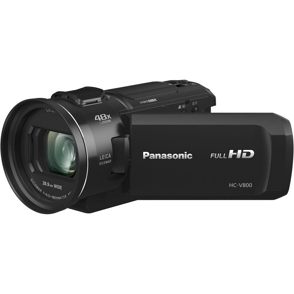 Caméscope Full HD Panasonic HC-V800 HC-V800K - Ensemble d'accessoires 7PC