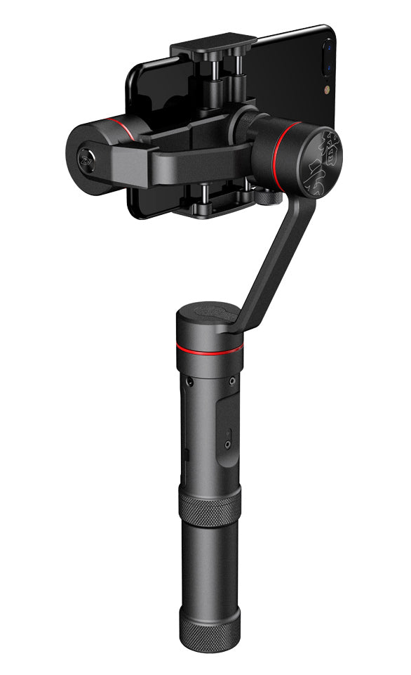 Stabilisateur de cardan à 3 axes portatif Zhiyun-Tech Smooth-3 pour smartphones (noir)