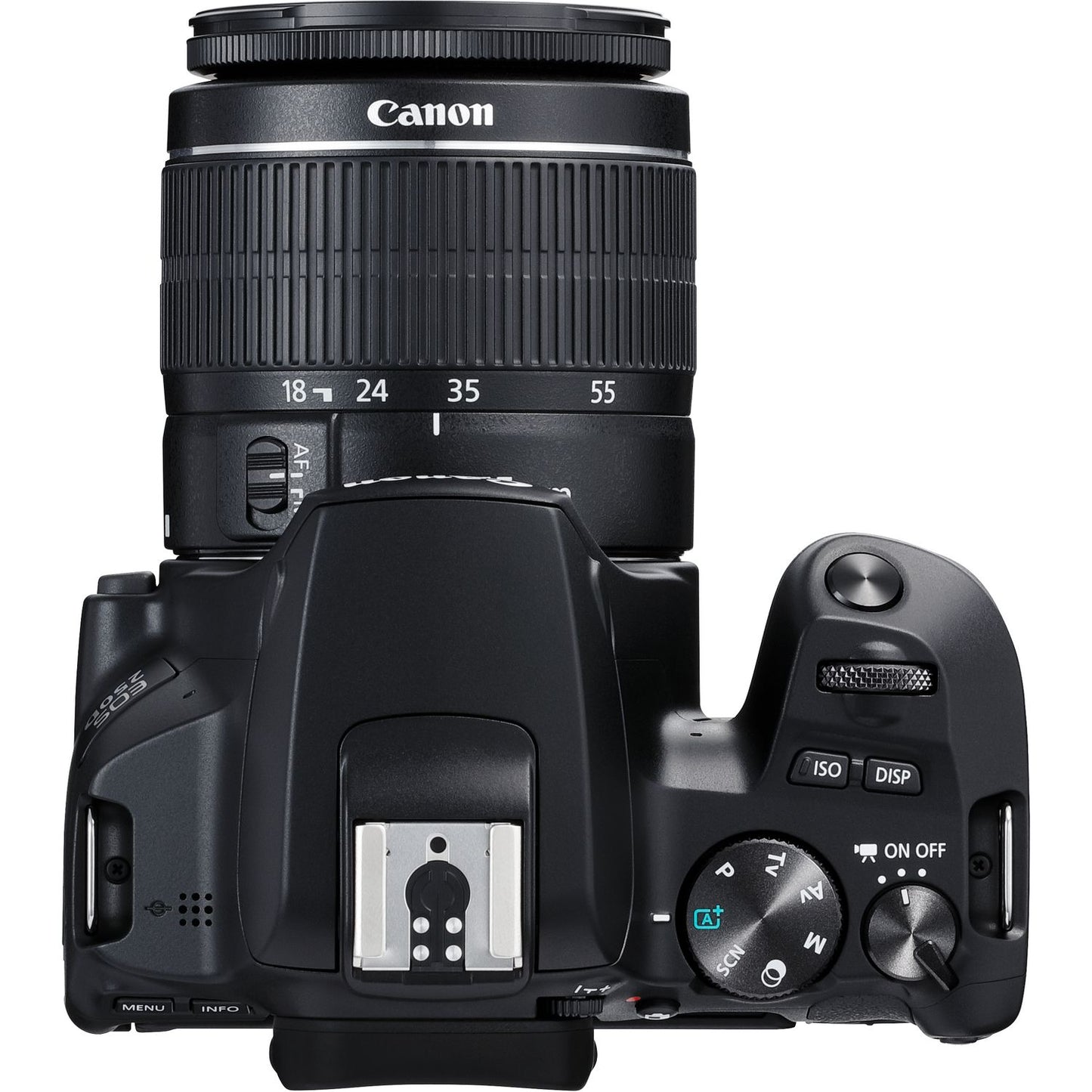 Canon EOS 250D/Rebel SL3 with EF-S 18-55mm f/3.5-5.6 III Lens (Black)