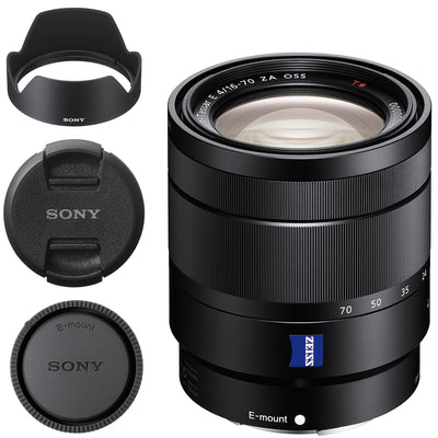 Objectif Sony Vario-Tessar T* E 16-70 mm f/4 ZA OSS - SEL1670Z