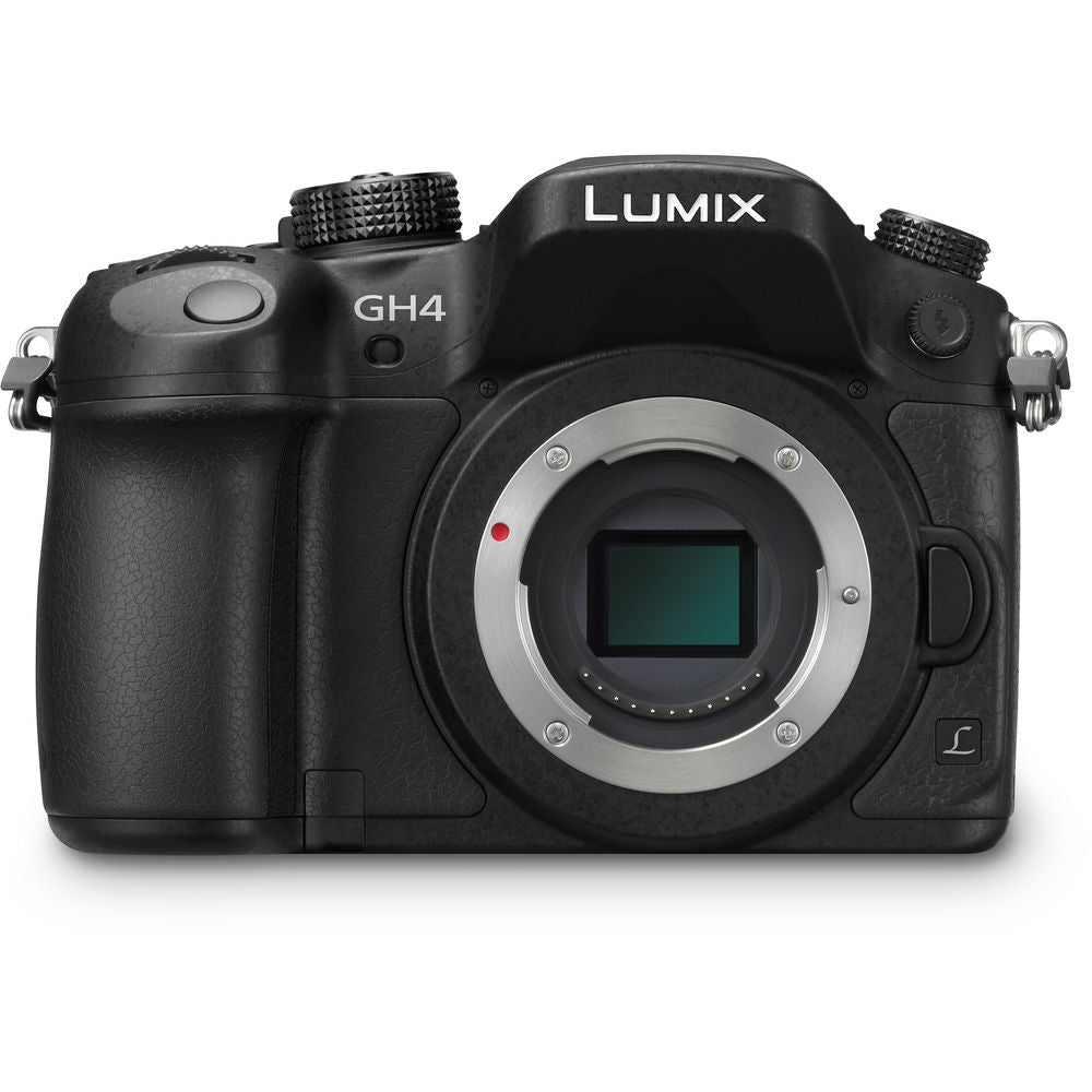 Appareil photo numérique Micro quatre tiers sans miroir Panasonic Lumix DMC-GH4 avec objectif 14-140 mm Bundle 3