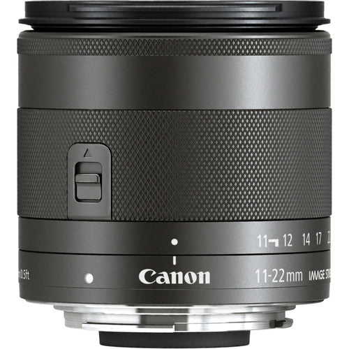 Objectif Canon EF-M 11-22 mm f/4-5.6 IS STM 7568B002 - Ensemble d'accessoires 7 pièces