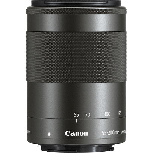 Objectif Canon EF-M 55-200 mm f/4.5-6.3 IS STM (noir) - 9517B002