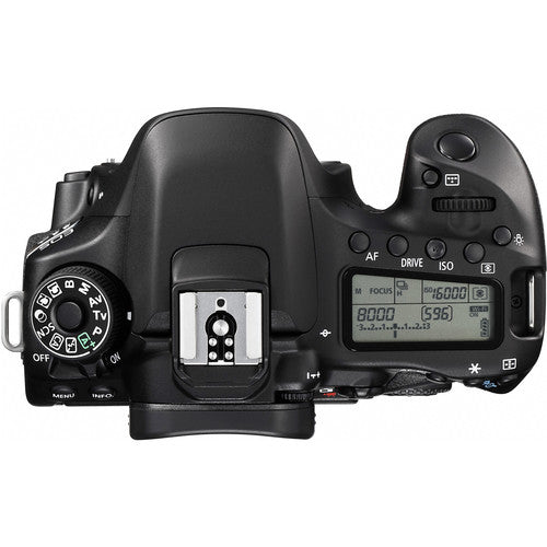 Appareil photo reflex numérique Canon EOS 80D 24,2 MP (boîtier uniquement) 1263C004 TOUT CE DONT VOUS AVEZ BESOIN