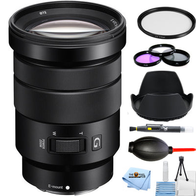 Sony E PZ 18-105 mm f/4 G OSS Objectif SELP18105G Pro Kit de filtres