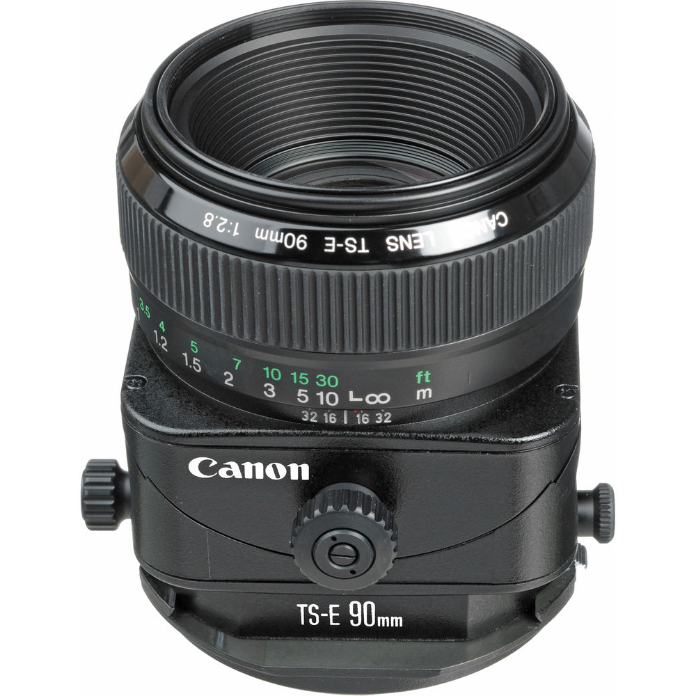 Canon TS-E 90 mm f/2.8 Objectif inclinable 2544A003 - Ensemble d'accessoires 7 pièces