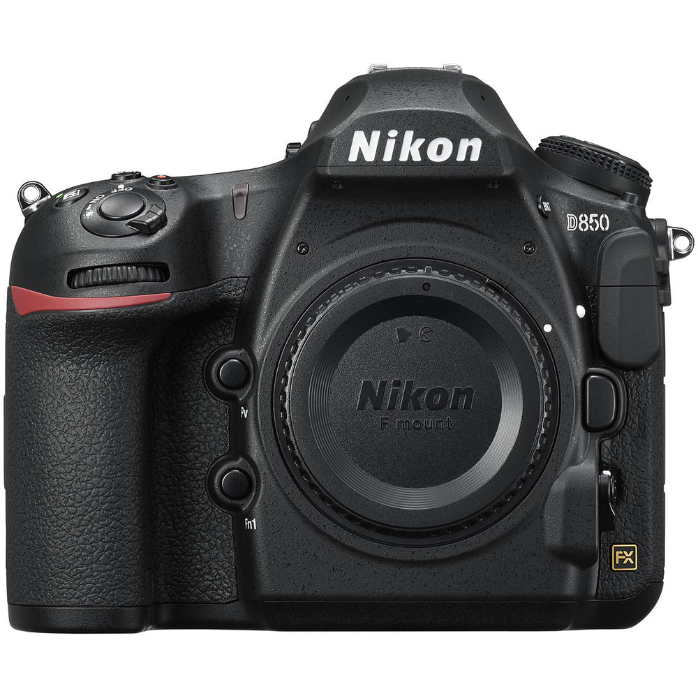 Appareil photo reflex numérique Nikon D850 au format FX avec objectif AF-S NIKKOR 24-120 mm f/4G ED VR