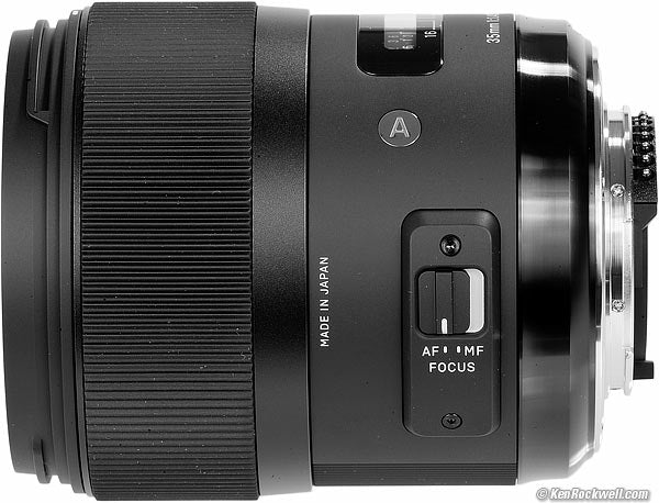 Objectif Sigma 35 mm f/1.4 DG HSM Art pour appareils photo reflex numériques Canon – Ensemble d'accessoires 7 pièces