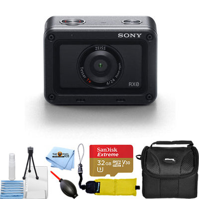 Appareil photo ultra-compact étanche/antichoc Sony RX0 DSC-RX0 - Kit d'accessoires 7 pièces