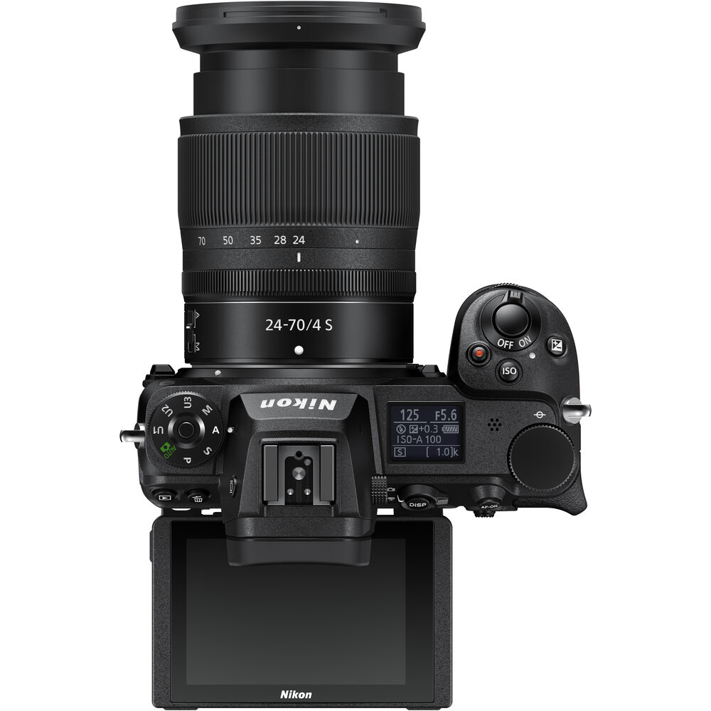 Appareil photo numérique sans miroir Nikon Z 6II avec objectif Z 24-70 mm f/4 S + pack 64 Go