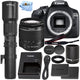 Canon EOS 3000D / T100 DSLR with 18-55mm III + 500mm Preset Lens Bundle Canon