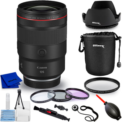 Objectif Canon RF 135 mm f/1,8 L IS USM 5776C002 - Lot d'accessoires 10 pièces