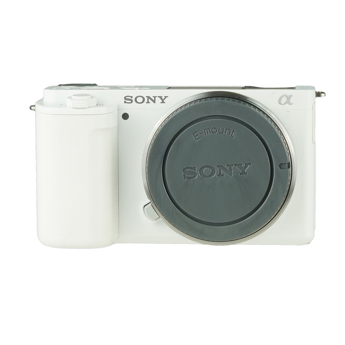 Appareil photo sans miroir Sony ZV-E10 (boîtier uniquement, blanc) - Ensemble d'accessoires 7 pièces