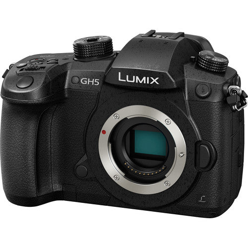 Appareil photo sans miroir Panasonic Lumix GH5 (boîtier) - Ensemble d'accessoires 12 pièces