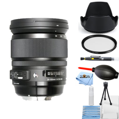 Sigma Objectif artistique 24-105 mm F/4 DG OS HSM pour Nikon 635-306 – Lot de 7 accessoires