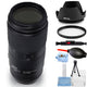 Tamron 100-400mm f/4.5-6.3 Di VC USD Lens for Nikon F - UV Filter Bundle Tamron