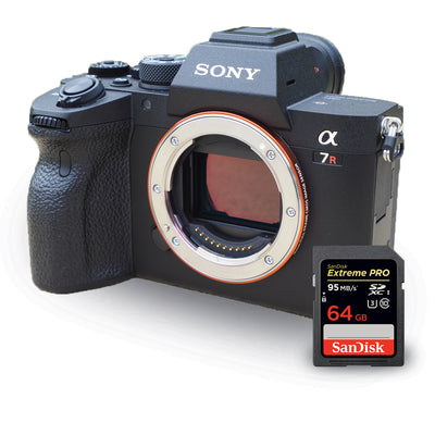 Appareil photo numérique sans miroir Sony Alpha a7R IV (boîtier) ILCE7RM4/B + Extreme Pro 64 Go