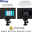 2x 75" Tripods, LED Lights, Batteries and Case for YouTube Vlogging Studio