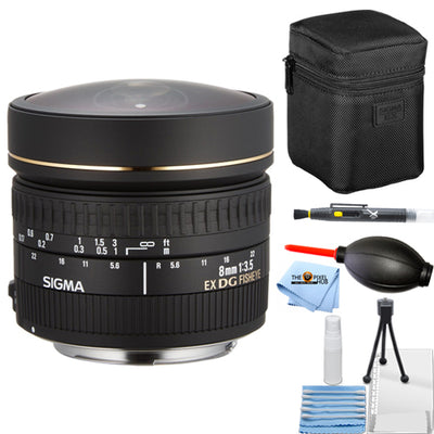 Objectif Fisheye circulaire Sigma 8 mm f/3,5 EX DG (appareils photo reflex Nikon)