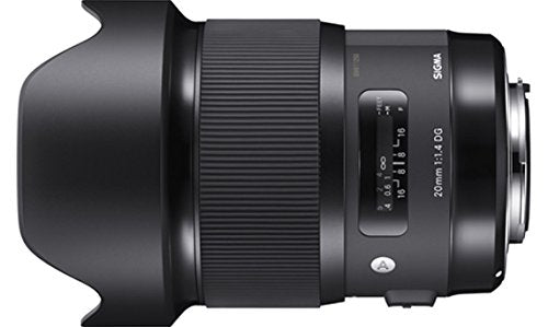 Objectif artistique Sigma 20 mm f/1.4 DG HSM pour Canon EF - 412954