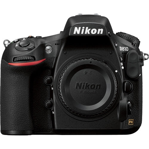 Nikon D810 Appareil photo reflex numérique 36,3 MP (boîtier uniquement) 1542 – 10 accessoires