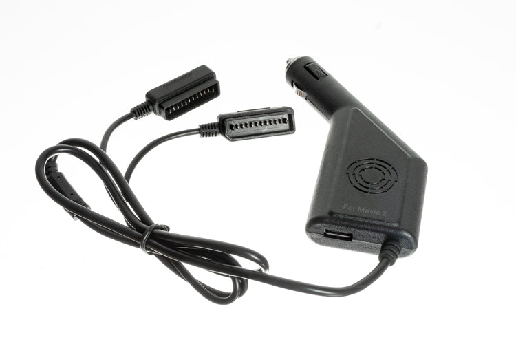 Chargeur de voiture avec connecteur USB pour batteries intelligentes DJI Mavic 2 Zoom/Pro