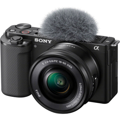 Appareil photo sans miroir Sony ZV-E10 avec objectif 16-50 mm (noir)