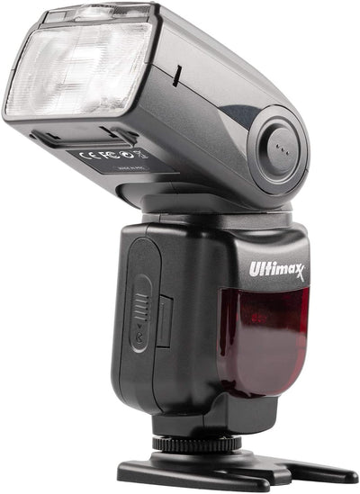 Flash Ultimaxx Professional Dynamic DF210 pour reflex numérique Nikon - Ensemble de piles AA