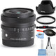 Sigma 24mm f/3.5 DG DN Contemporary Lens for Sony E - Essential UV Filter Bundle Sigma