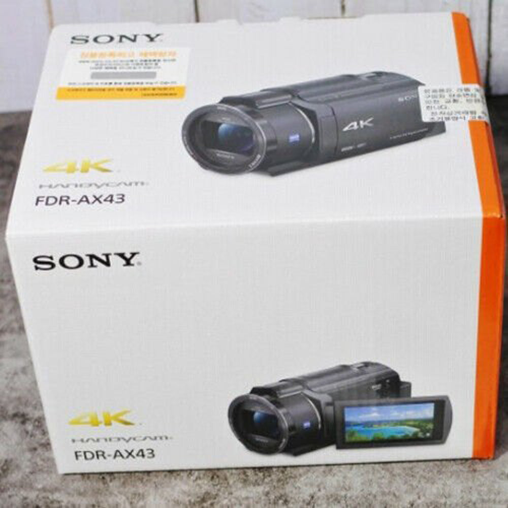 Caméscope Handycam Sony FDR-AX43 UHD 4K - Ensemble d'accessoires 7 pièces