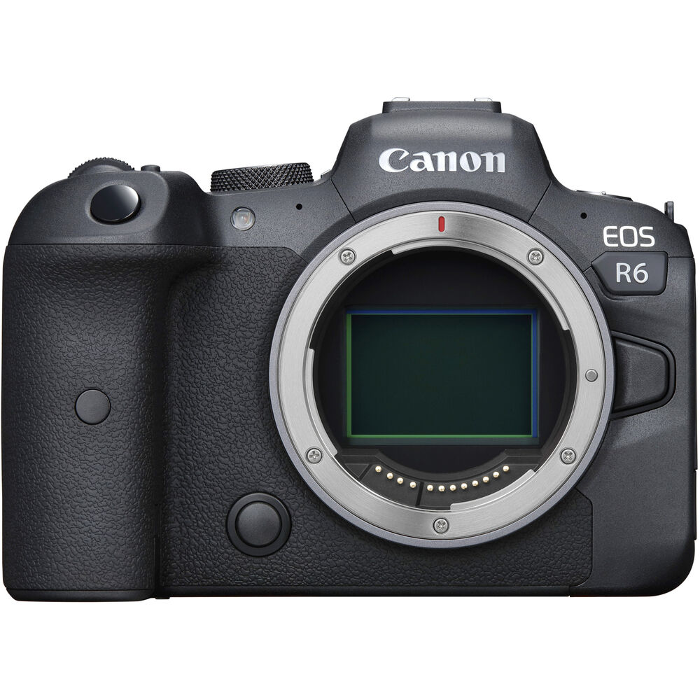 Appareil photo numérique sans miroir Canon EOS R6 (boîtier uniquement) - Ensemble d'accessoires 7 pièces