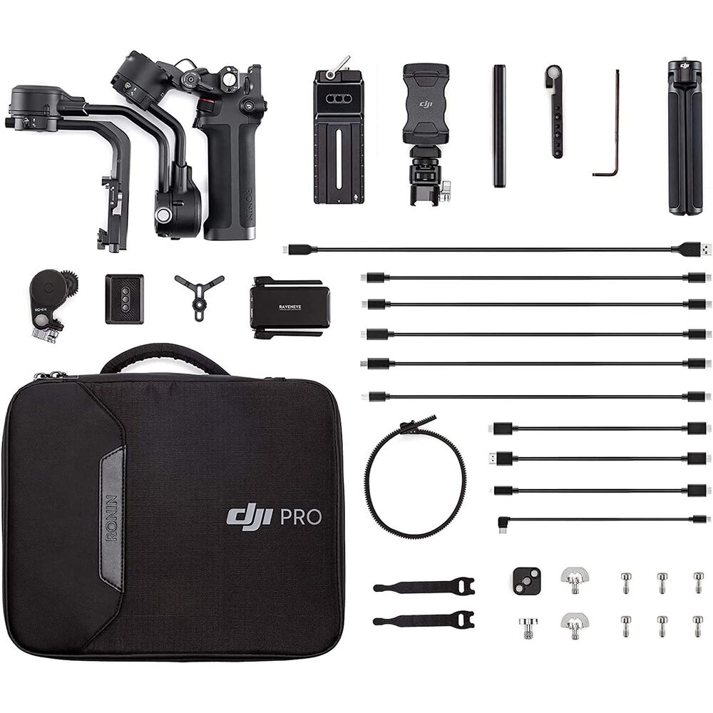 Stabilisateur de cardan d'origine DJI RSC 2 Pro Combo CP.RN.00000124.04 - Bundle