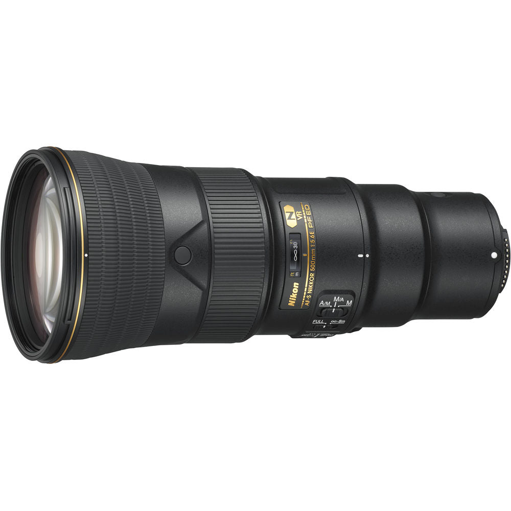 Nikon AF-S NIKKOR 500 mm f/5.6E PF ED VR Objectif 20082 – Lot de 9 accessoires