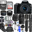 Canon EOS 250D / Rebel SL3 DSLR avec 18-55 mm + 500 mm + 64 Go + Flash Bundle