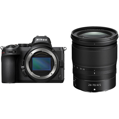 Appareil photo sans miroir Nikon Z5 avec kit d'objectif 24-70 mm f/4